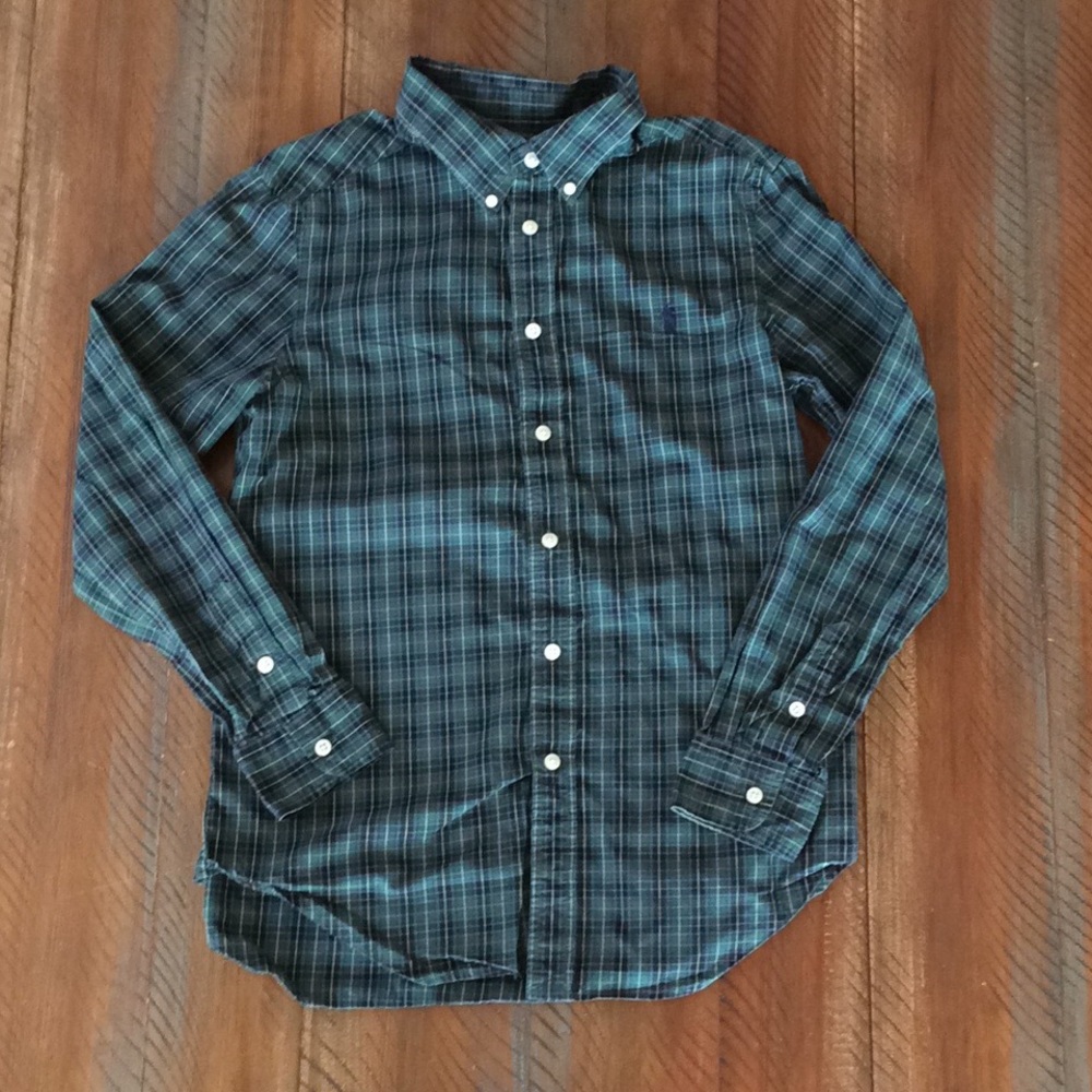 Boy’s Ralph Lauren Plaid Button Down Shirt